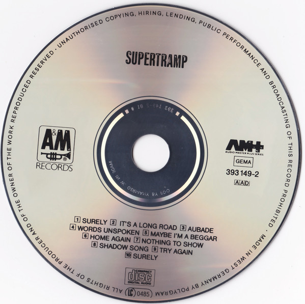 Supertramp  Supertramp : CD